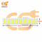 12V 2A COB LED  48 White color Hard strip light bulb Aluminum plate